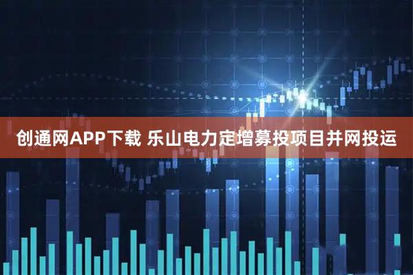 创通网APP下载 乐山电力定增募投项目并网投运