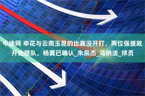 牛途网 申花与云南玉昆的比赛没开打，两位强援就开始跟队，杨翼已确认_朱辰杰_马纳法_球员